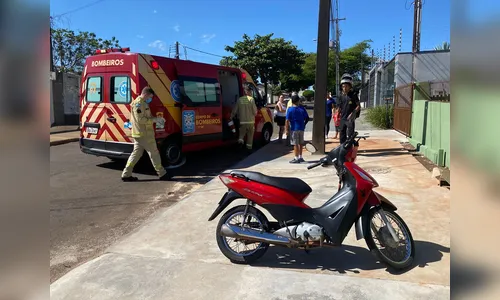 Idoso de 67 anos é atropelado por moto na Vila Nova