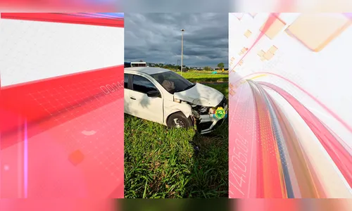 Motorista tenta trocar de faixa na PR-444, provoca acidente e foge