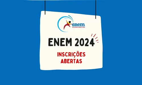 Inscrições para o Enem 2024 começam nesta segunda; veja a programação