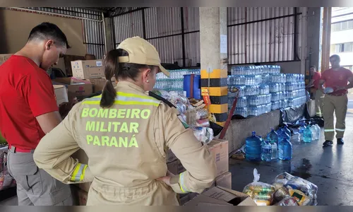 Bombeiros do 11º GB já arrecadaram 181 toneladas de doações para o RS