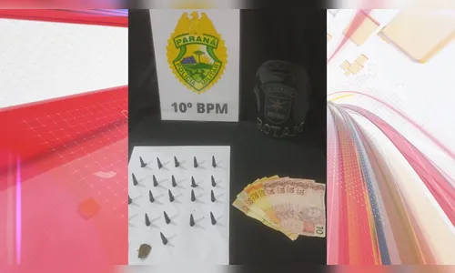 Homem é preso traficando após sair da cadeia há 30 dias: 