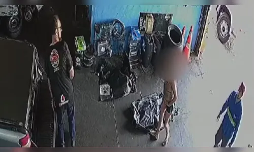 Mulher entra em trabalho de parto e dá à luz em oficina mecânica no PR