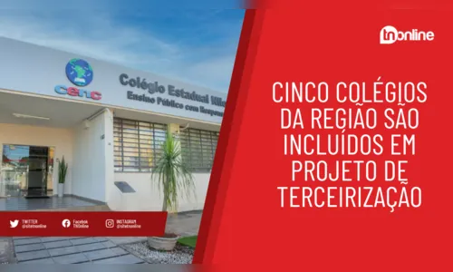Cinco colégios da região são incluídos em projeto de terceirização