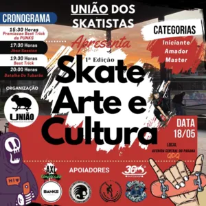 Evento começa a partir das 15h30