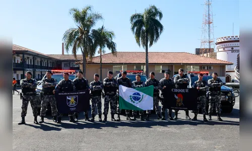 Paraná envia policiais militares para auxiliar o RS com a segurança