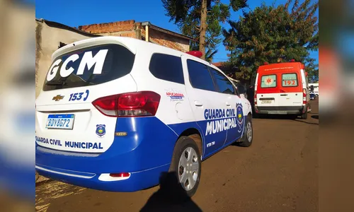 Homem é socorrido pelo Samu após ser agredido em Apucarana