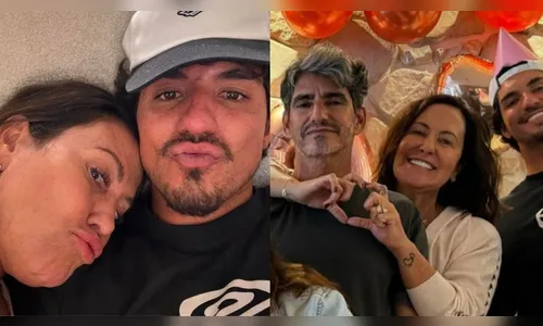 Gabriel Medina celebrou o aniversário da irmã em família