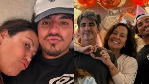 Gabriel Medina celebrou o aniversário da irmã em família