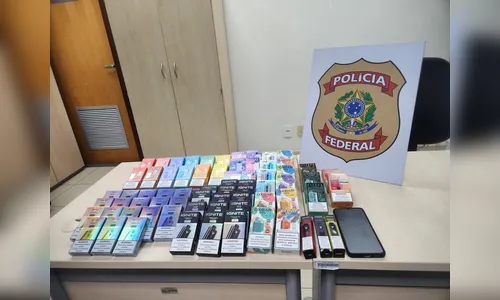 Homem é preso em flagrante por contrabando de cigarros eletrônicos