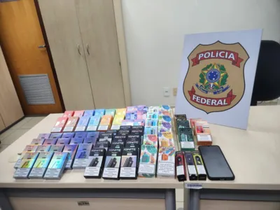 Homem é preso em flagrante por contrabando de cigarros eletrônicos