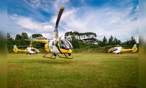 Homem que apontou laser contra helicóptero da PM em operação é preso