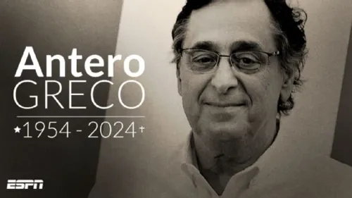 Jornalista Antero Greco morre aos 69 anos vítima de tumor no cérebro