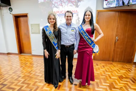 Jovens visitaram o prefeito Junior da Femac nesta terça-feira (28)