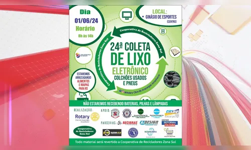 Arapongas realiza 24ª Coleta de Lixo Eletrônico em junho; veja a data