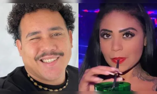 Lucas Buda, ex-BBB, e Nina Capelly