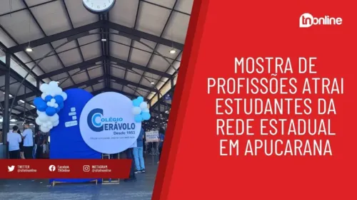 Mostra de profissões atrai estudantes da rede estadual em Apucarana