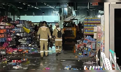 Três são indiciados por desabamento de laje de supermercado no PR