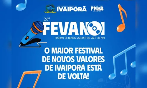 Inscrições para o 26º Fevanoi se encerram nesta sexta-feira