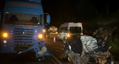 O acidente ocorreu em Guaraniaçu