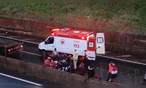 Capotamento na BR-277 deixa sete feridos em Medianeira