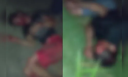 Vigilantes espancam ladrões e registram homens agonizando