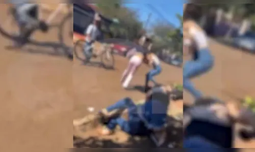 Jovens brigam em via pública e vídeo da confusão viraliza; assista
