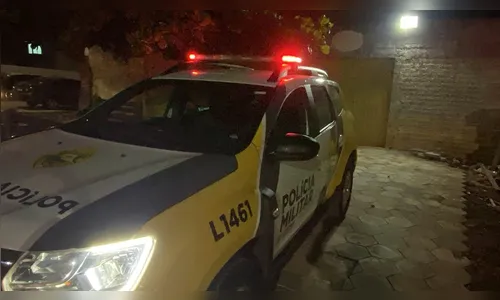 PM encontra drogas e munições após caso de agressão em Jardim Alegre
