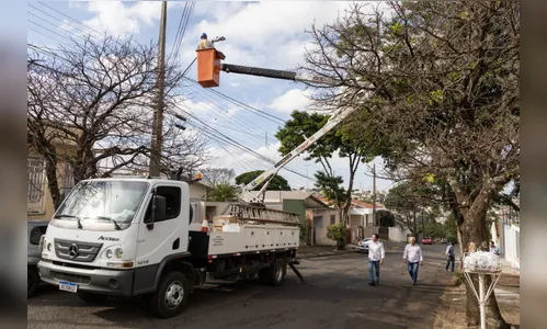 Jardim São Pedro começa a receber luminárias LED
