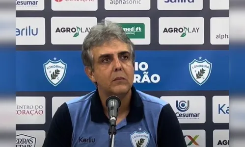 Emerson Ávila deixa o Londrina com aproveitamento de 40,7%