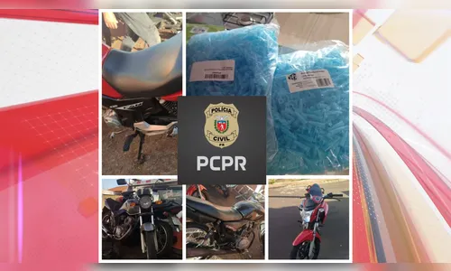 Polícia Civil recupera três motos e prende mulher em Apucarana