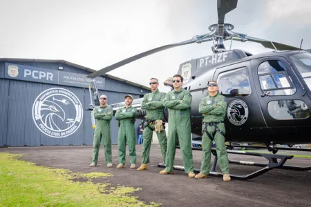 Os helicópteros foram enviados nesta quinta-feira (9)