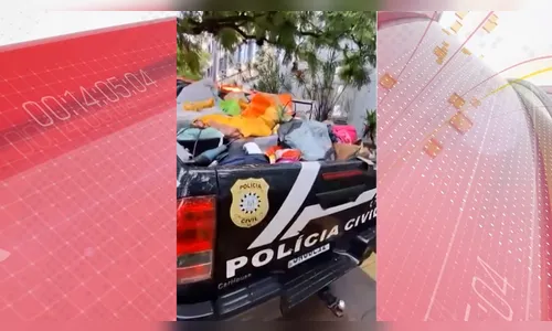 Depósito com produtos furtados durante enchente é localizado no RS