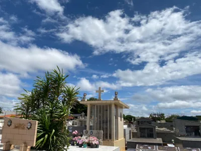 Há um sepultamento neste domingo