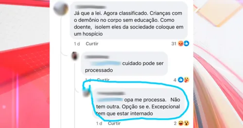 Comentário feito no Facebook gerou revolta