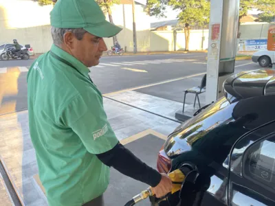 Preço da gasolina e etanol foi