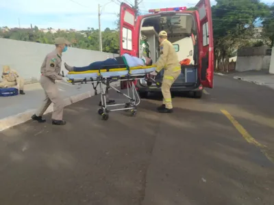 Queda aconteceu na manhã desta quinta-feira (9)