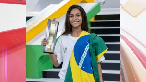 Rayssa Leal vence etapa do Pré-Olímpico de skate street