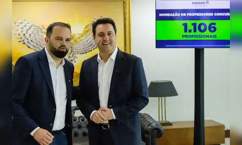 Governador assina decreto de nomeação de 1.106 professores no PR