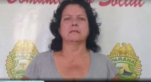 Tânia de Lorena foi presa no sábado em Marilândia do Sul