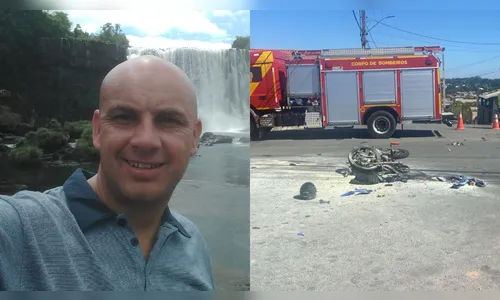 Motociclista vítima de acidente com explosão no PR morre em hospital