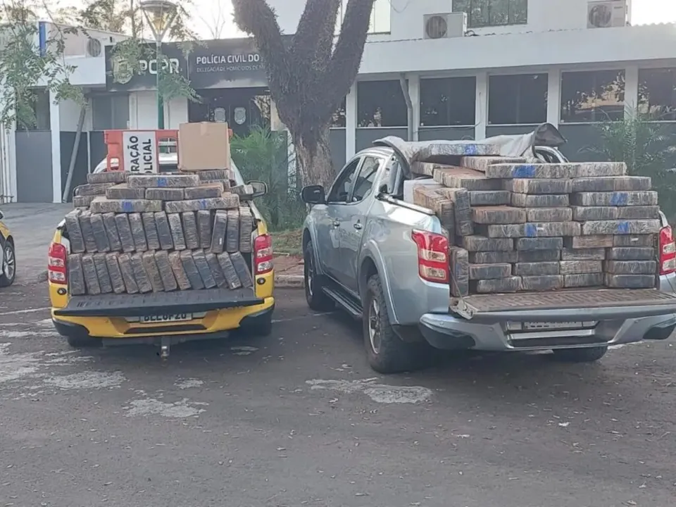 A maconha estava em um tipo de cofre, em cômodo subterrâneo