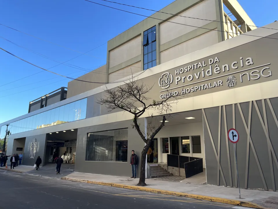 Paciente está internado no Hospital da Providência