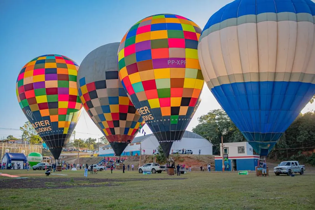 Em Rio Branco do Ivaí, no Centro do Paraná, acontece o 3º Festival de Balonismo entre os dias 21 e 23