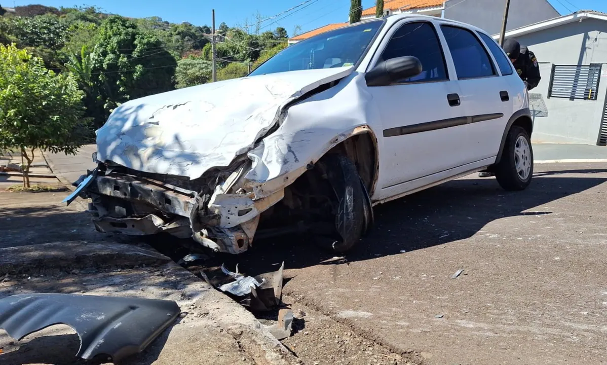 Em apenas uma hora, três acidentes foram registrados em Apucarana