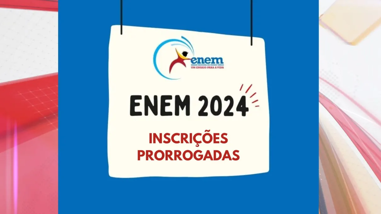 O Enem deste ano será aplicado em 3 e 10 de novembro