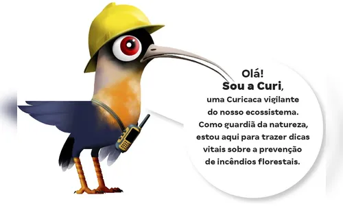 Com novo mascote, PR inicia ação de prevenção de incêndios florestais
