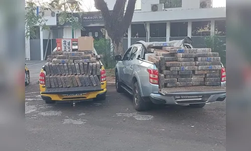PRE acha centro de entrega de drogas e apreende 5 toneladas de maconha