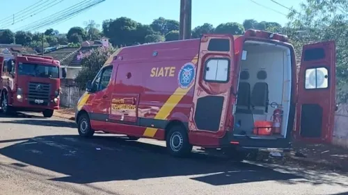 Acidente de moto ocorreu na Rua João Maria Stresser