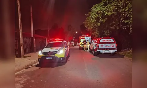 PM encontra homem em chamas durante patrulha: 'Estava pegando fogo'