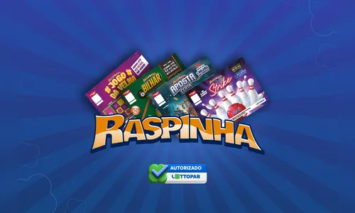 Regulamentação da Lottopar autoriza apostas instantâneas da Raspinha